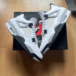 Jordan Retro 4 White Cement