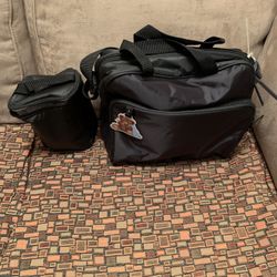 NEW BABY DIAPER BAG WITH BOTTLE COOLER