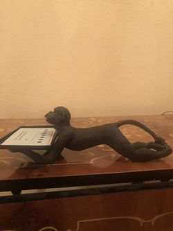 Brass Monkey Card Holder