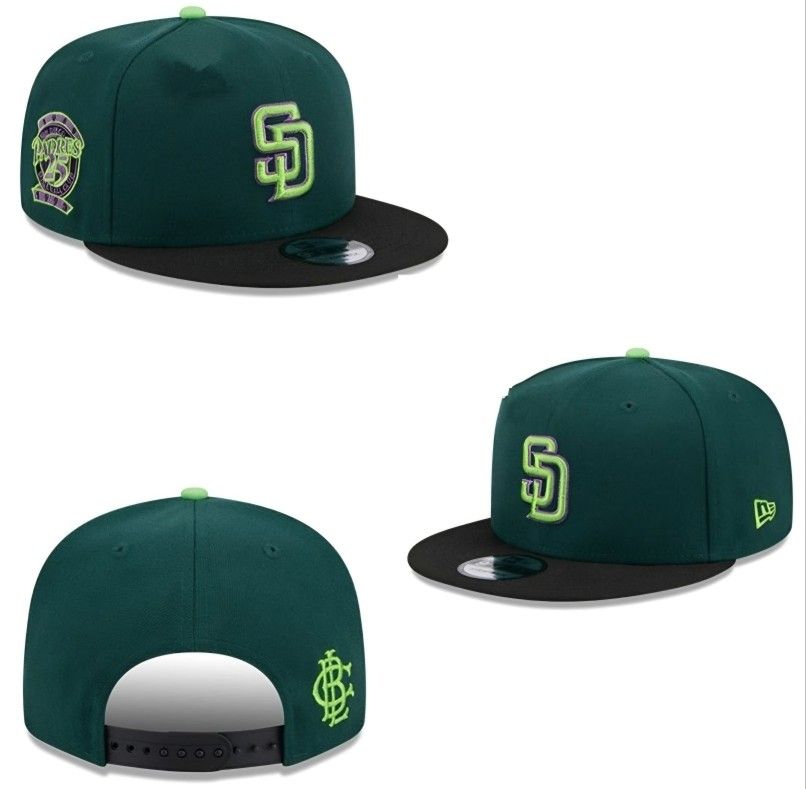 Padres New Era Snapback Hat MLB Cap