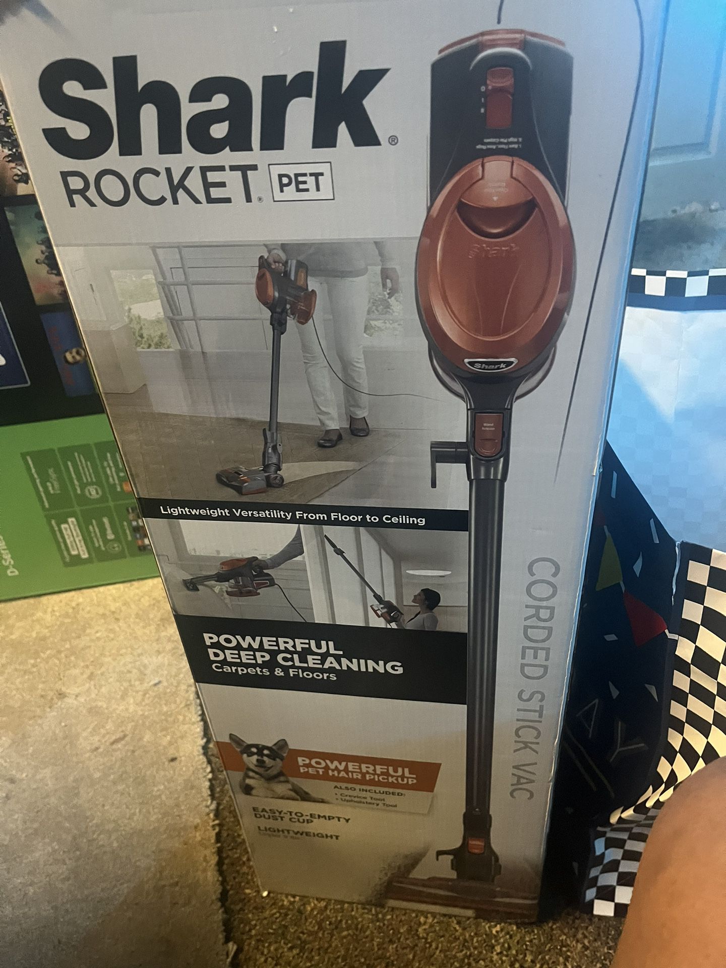 Shark rocket pet vacuum 