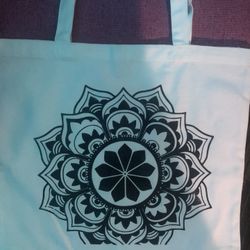 Handmade Iron On Tote Bags- Mandalas And More!