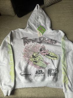 Triple Sevens Hoodie Brands New Side Small 1000% Authentic