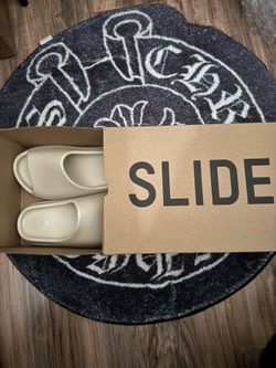 Bone Yeezy Slides Size 8