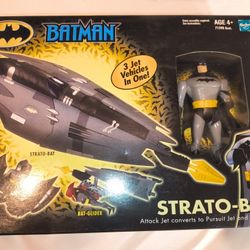 Batman The Animated Series Strato-Bat Attack Jet