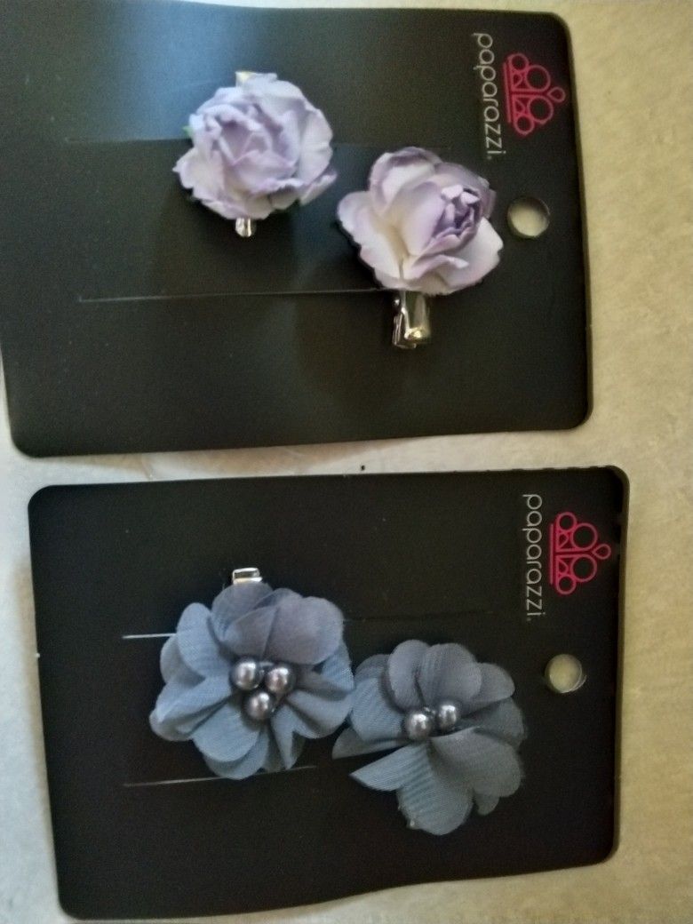 Beautiful Flower Hair Clips