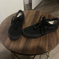 Black Vans Size 8.5