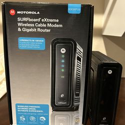 Motorola Surfboard eXtreme Wireless Cable Modem & Gigabit Router 