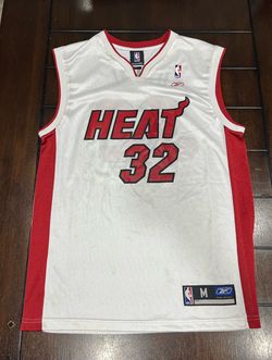 Vintage 2004 Reebok Shaquille O’Neal Miami Heat #32 NBA Swingman Jersey Mens M