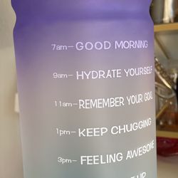 64 Oz Motivational Water Jug