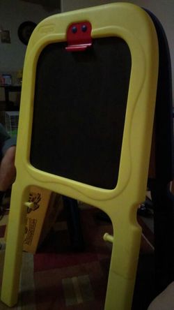Kids chalk and dry erase board