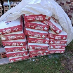 Bolsas De Cemento Blanco 