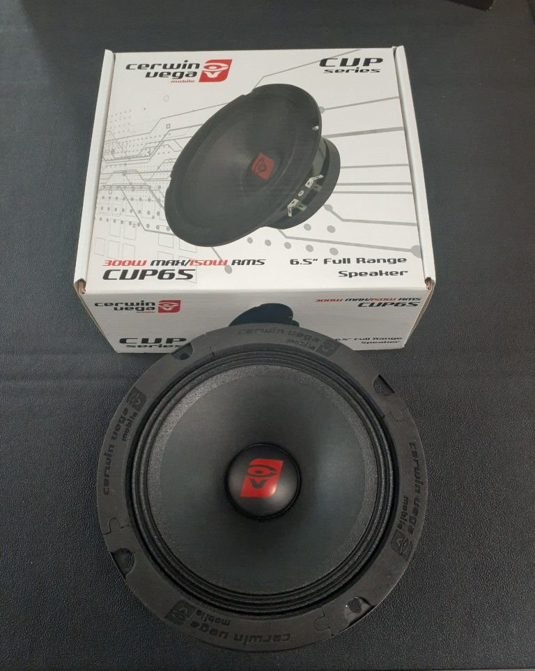 NEW! Cerwin Vega Mid range Speaker (EACH)