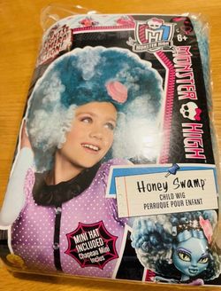 Monster High Honey Swamp 6+ Wig Halloween 🎃