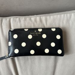 Kate Spade New York Carlisle Street Lacey Polka Dot Wallet