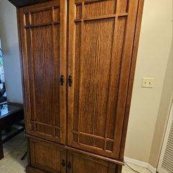 Solid Wood Armoire