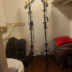 Pair Of Antique Torchiers