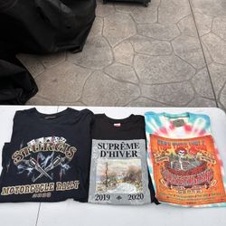 Vintage Shirts: Motorcycle, Gratefuldead, Supreme