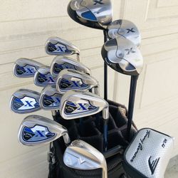 Men’s Golf Set Irons 3-PW, SW with Callaway X Driver