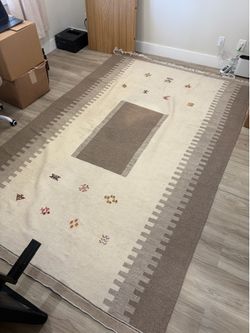 Moroccan Rug 6.9” x 9.7” (Read Desc.)