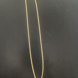 14k Gold Rope Chain 