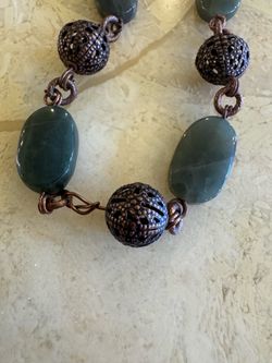 Beautiful Vintage Labradorite Necklace
