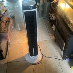 JRD 41" Evaporative Cooler with 3 Speeds, 5 Modes, Remote, 80° Oscillation Swamp Cooler 