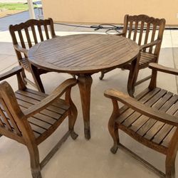 Patio Teak Set