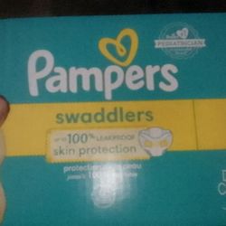 Pampers Swaddlers Brand New Diapers And Wipes N