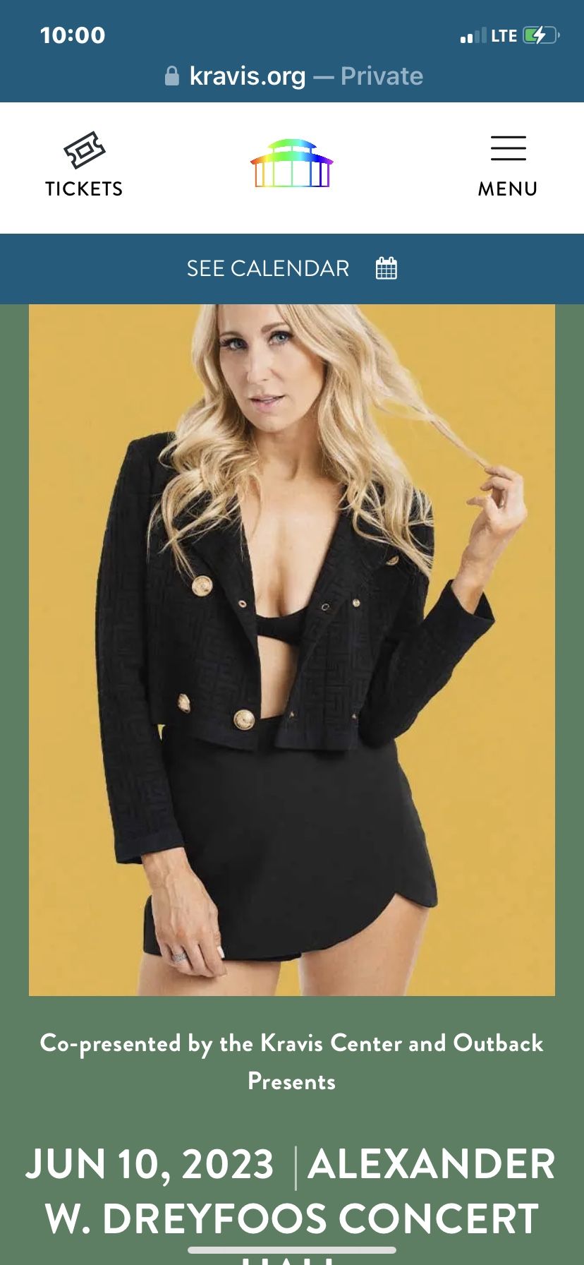 Nikki Glader Tickets