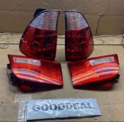 #01 Fit 00-06 BMW X5 TailLight Lights Lamp Assembly Driver & Passenger Side