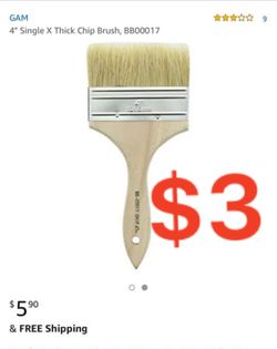4” brush