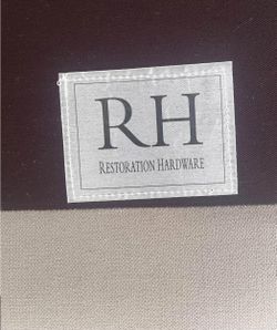 Restoration Hardware Belgian Classic Roll Arm Sofa