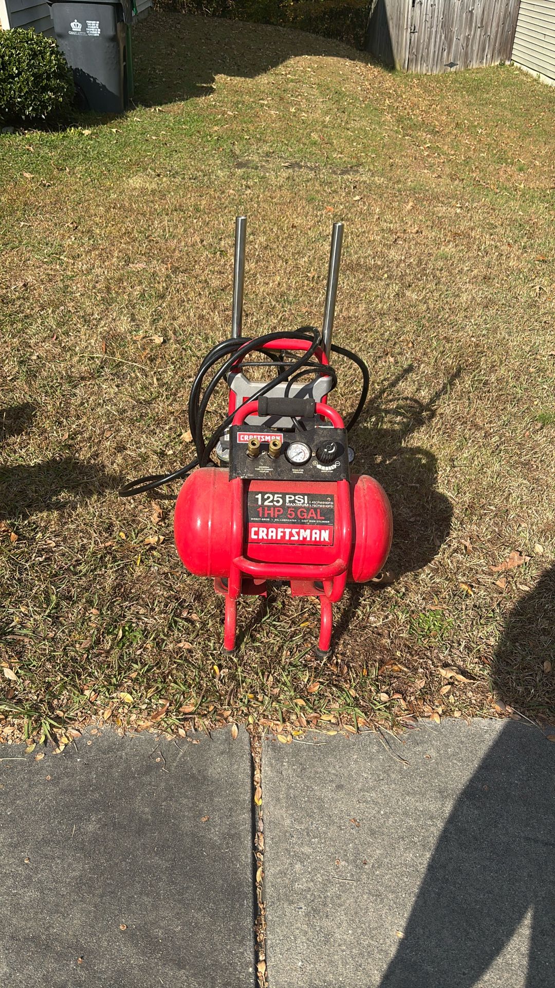 Craftsman 6-gallon air compressor