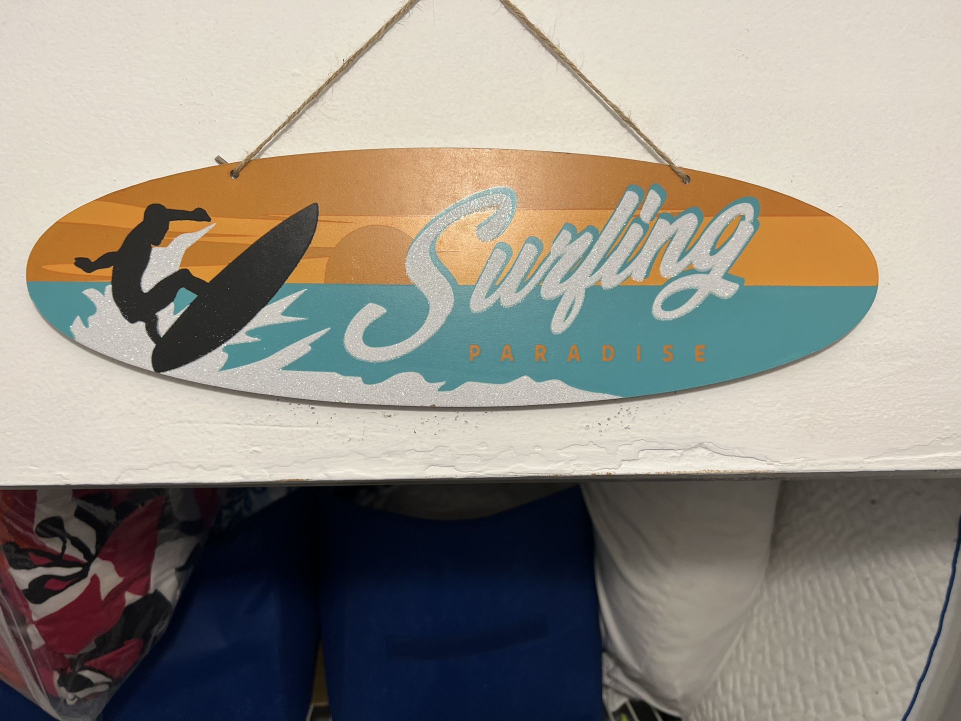 Surfboard Sign
