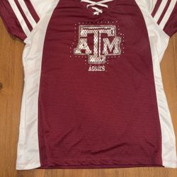 Large Bedazzled A&M Jersey 