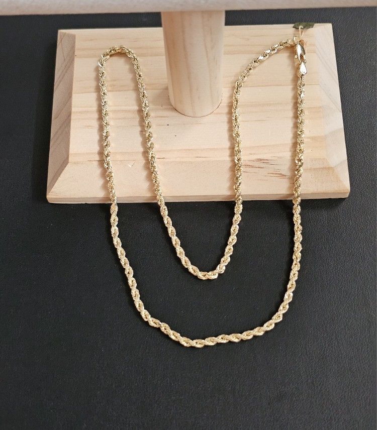 14k Gold Necklace 16 Inch