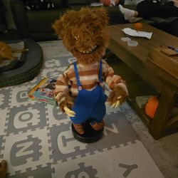 Roll Around Demon Teddy Bear. Halloween 