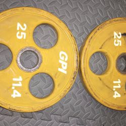 Olympic Plates  25's  a Pair