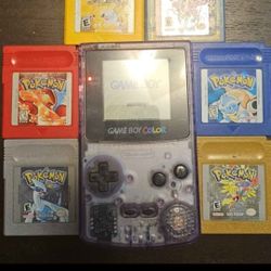 Pokemon GAMES and GBC console