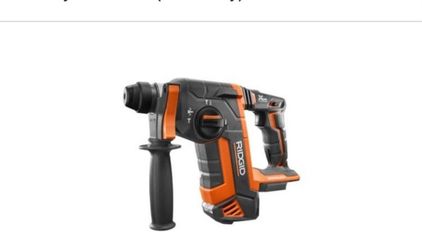RIDGID 18-Volt OCTANE Cordless Brushless 1 in. SDS-Plus Rotary Hammer (Tool Only)