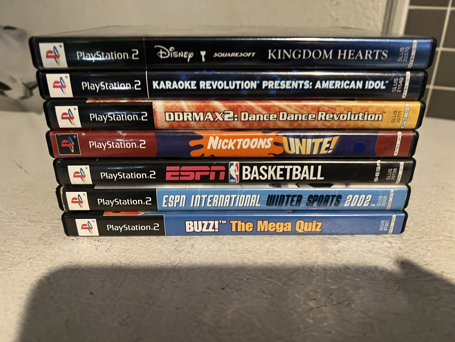PS2 Good Games Seven Games Bundle