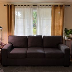 Grey Fabric Sofa