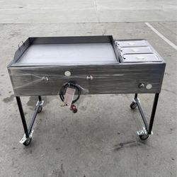 Plancha De 36” Con 3 Charolas I Con Mangera I Regulator En Especial