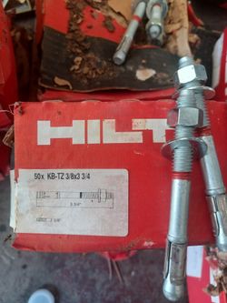 Wedge Anchor concrete Bolts 3/8 X 3 3/4 Inch 800 Each