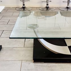 Glass Coffee Tabls & Side Table 