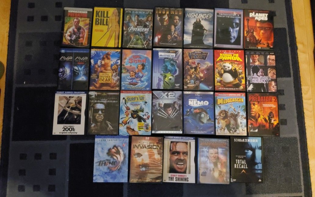 Lot Of Used DVDs