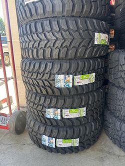 35x12.50R18 Crosswind MT 4 NEW TIRES MOUNTED AND BALANCED INCLUDED