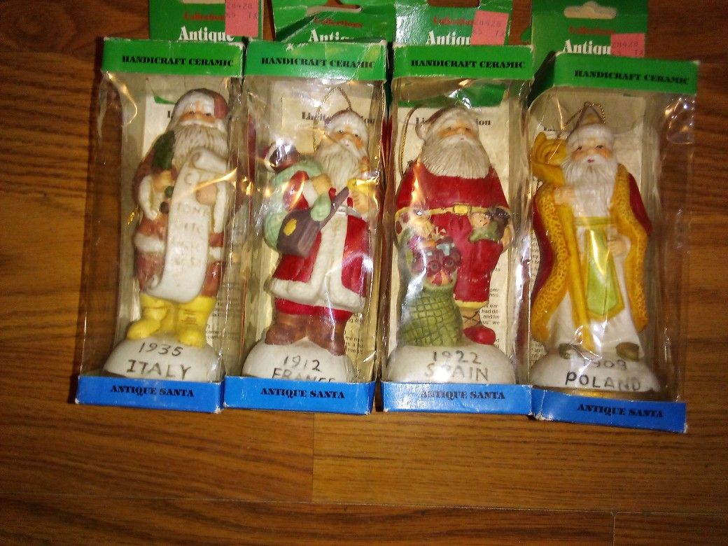 Antique Santa. Collection