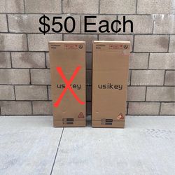 NEW Rustic Brown Storage Cabinet w/1 Drawer, 2 Doors, 3 Shelves, Free Standing Cupboard *1 Available*